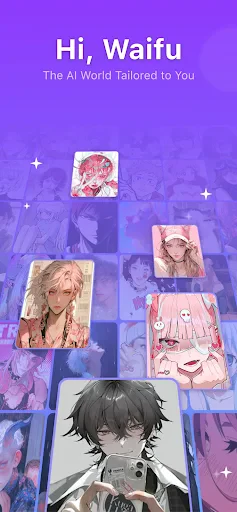 HiWaifu: AI Friend & Waifu Hub screenshot