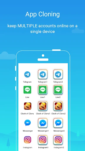 Parallel Space - app cloning screenshot