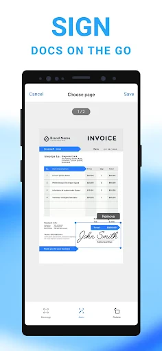 Mobile Scanner App - Scan PDF screenshot