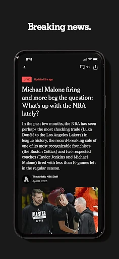 The Athletic: Sports News screenshot