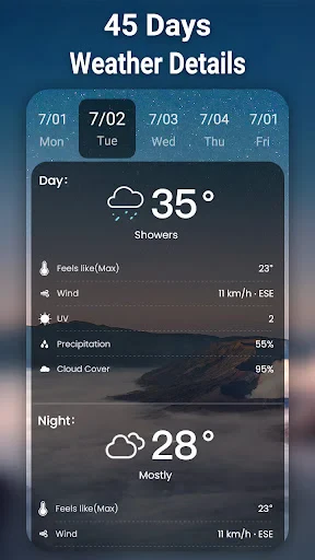 Weather Forecast & Radar screenshot
