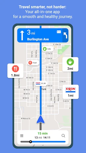 GPS+ Maps, Navigation, Traffic screenshot