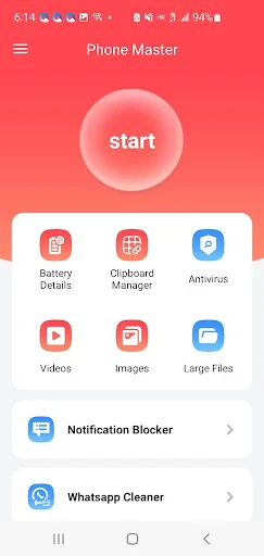 Antivirus - PhoneMaster screenshot