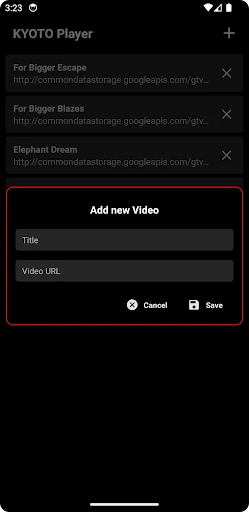 KYOTO Player screenshot