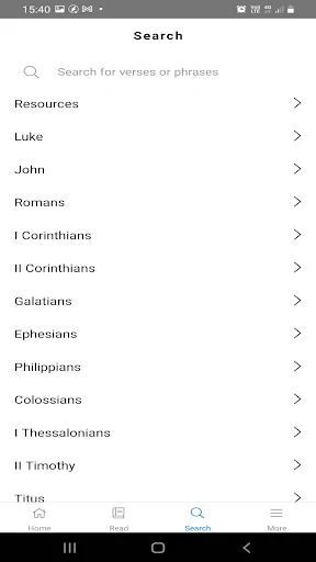 Mirror Study Bible screenshot