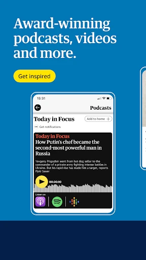 The Guardian - Live World News screenshot